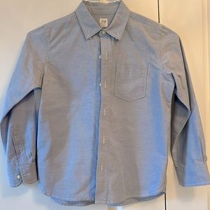 Gap kids oxford button up shirt